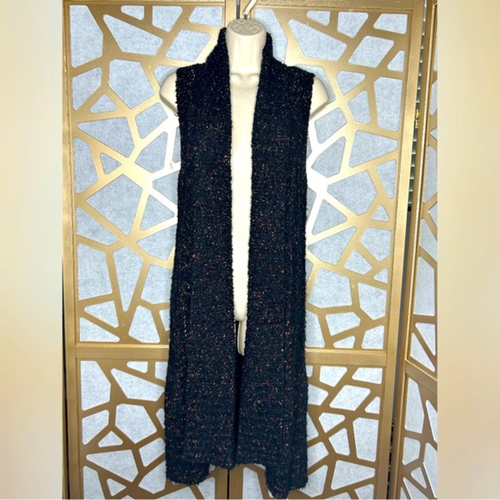 Open‎ Sleeveless Cardigan
